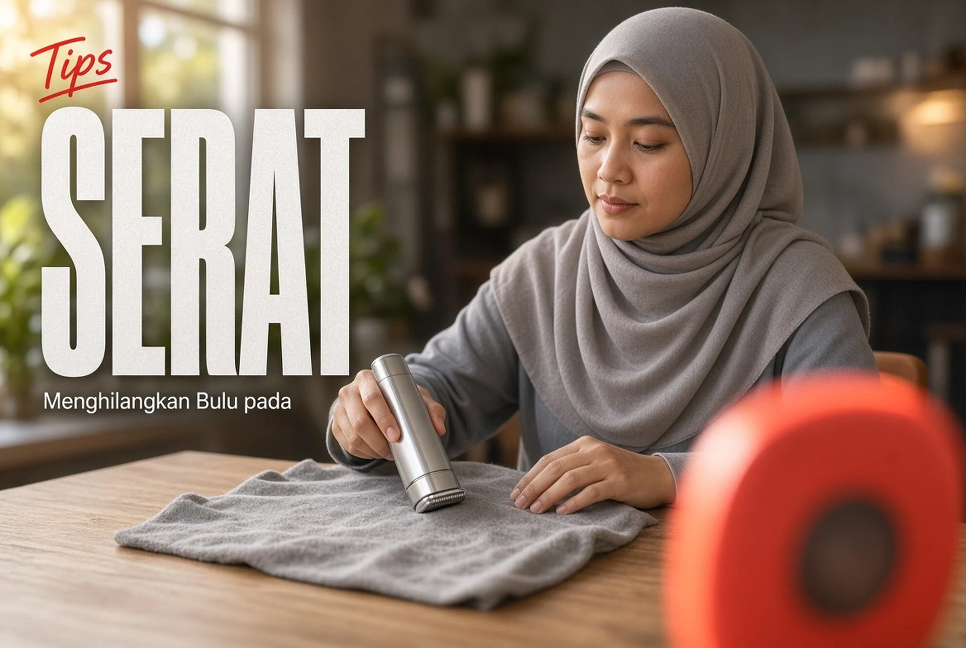 Tips Menghilangkan Bulu pada Kerudung Tanpa Merusak Serat