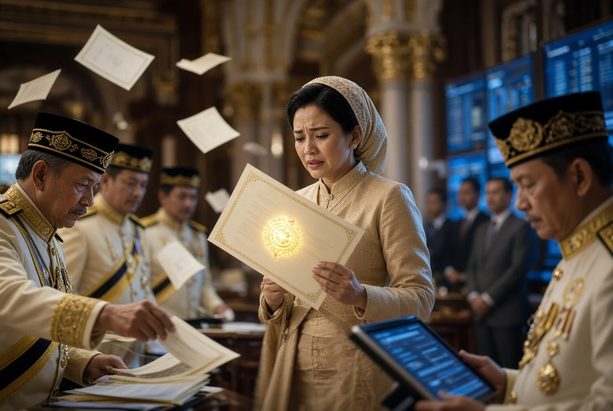 Titah Sultan Brunei Cabut Gelar Menantu Raabi’atul