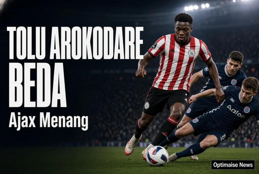 Tolu Arokodare Beda, Ajax Menang 0-2 Susah Payah di Zwolle