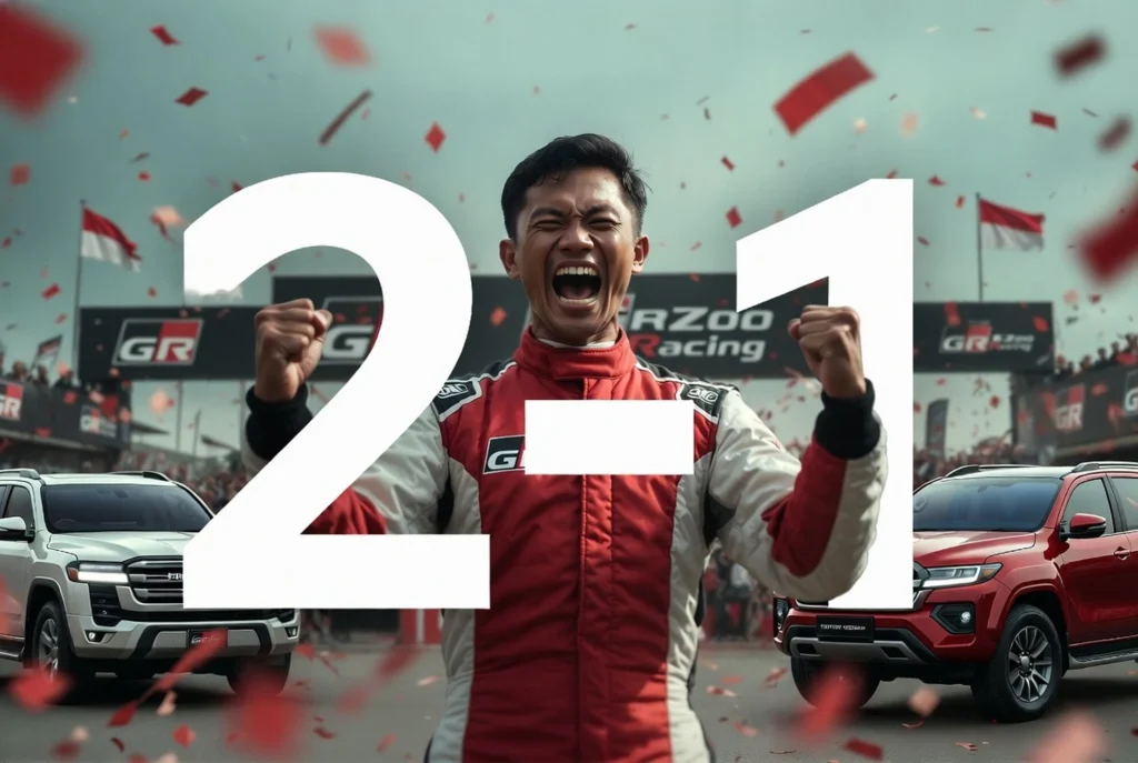 Kemenangan Motorsport Toyota Gazoo Racing Indonesia