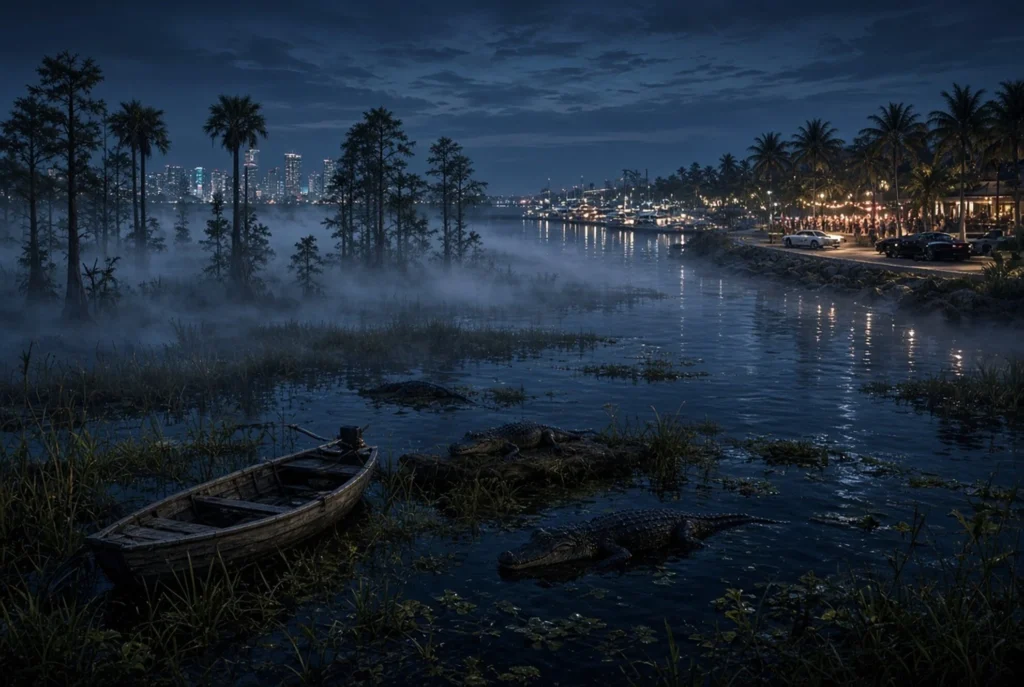Everglades raih penghuni aligator di Leonida