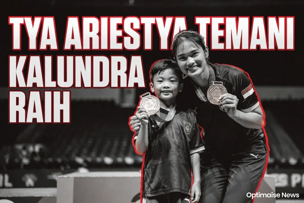 Tya Ariestya Temani Kalundra Raih 2 Medali di Taekwondo Korea