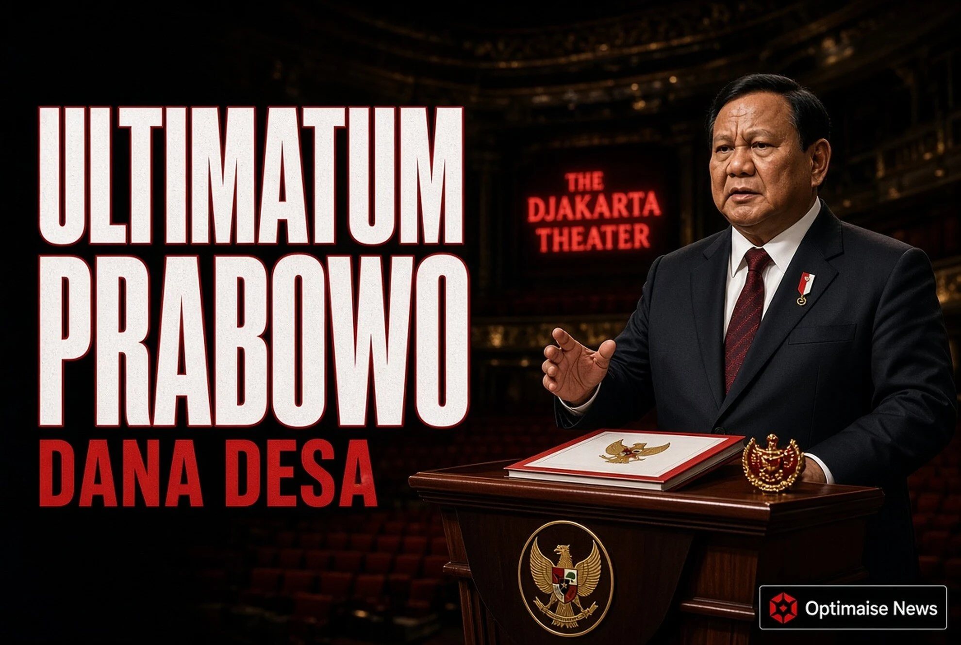 Ultimatum Prabowo: Dana Desa Rp1 M Harus Cukup Bangun Jembatan