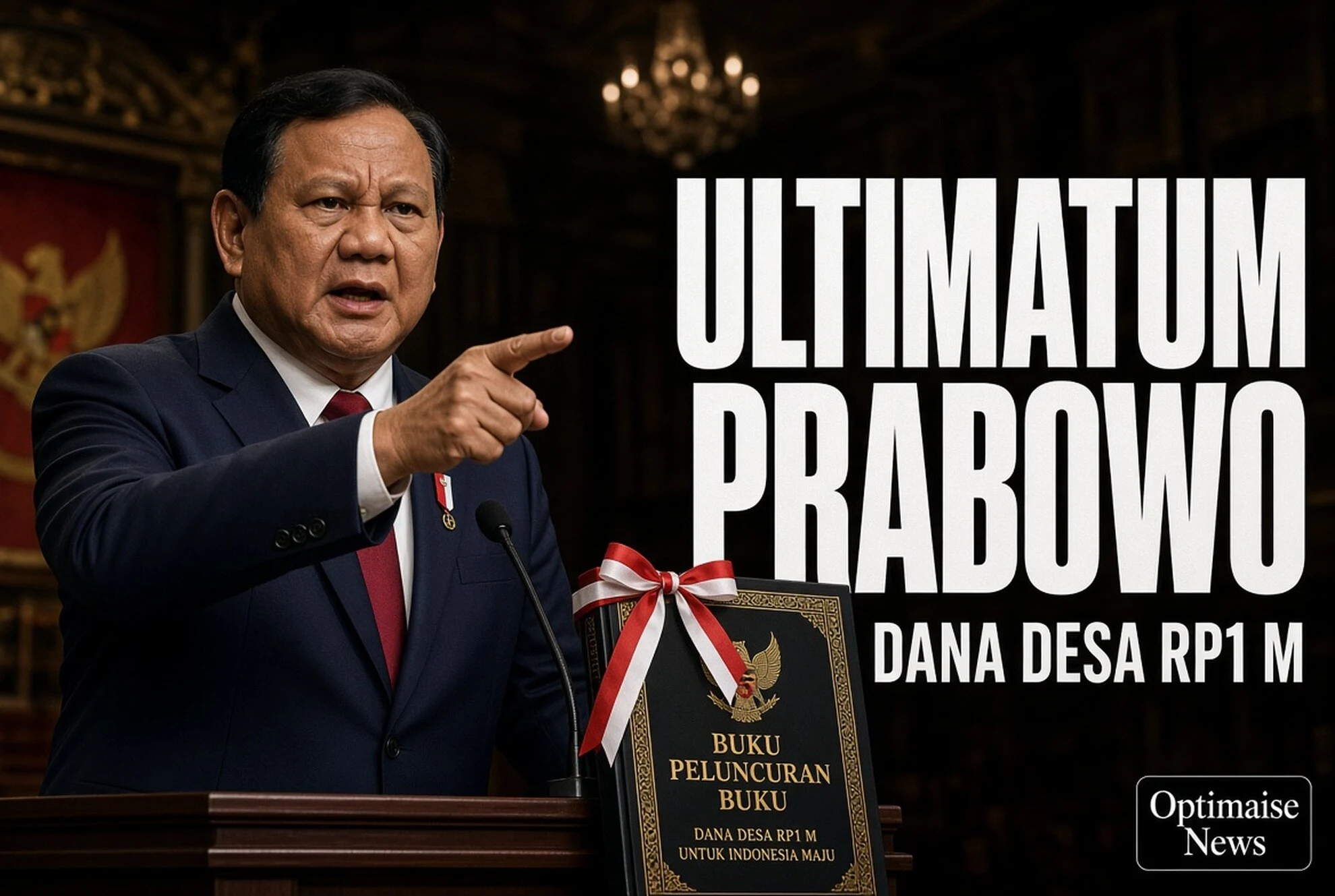 Ultimatum Prabowo: Dana Desa Rp1 Miliar Wajib Hasilkan Jembatan