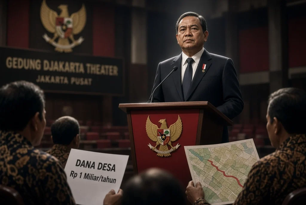 Dampak bagi desa dan sinyal ke elite