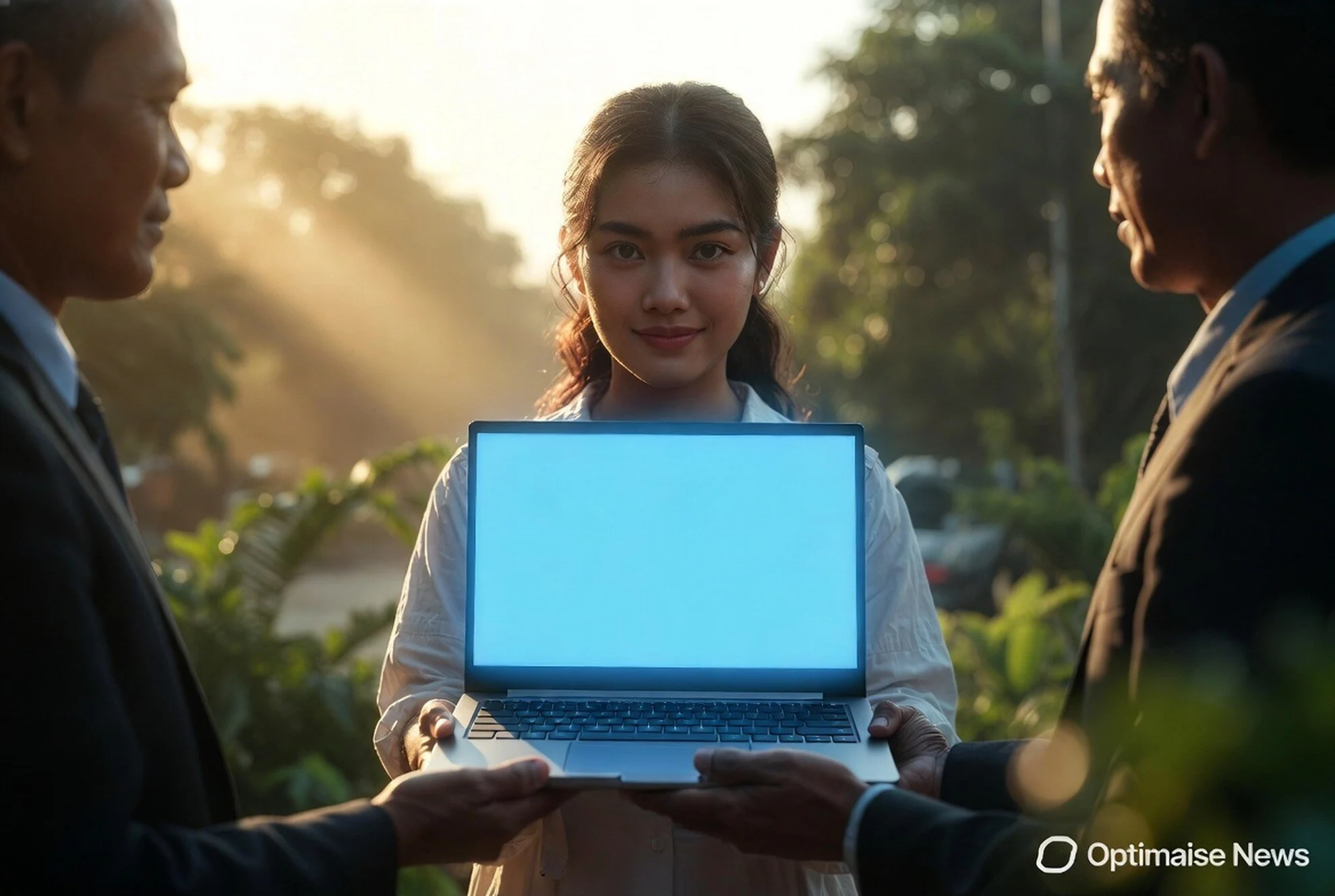 Undana Beri Laptop ke Mahasiswi Pertama dari Manggarai Timur