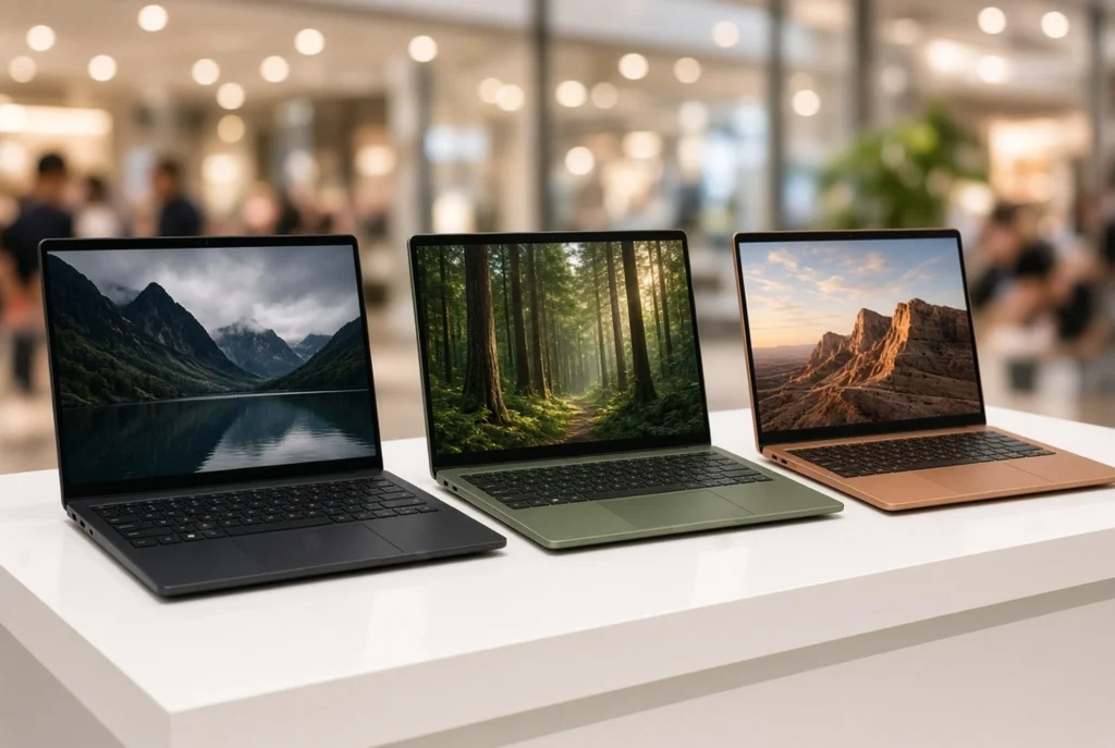Tiga model Vivobook 14 untuk pelajar, profesional, kreator