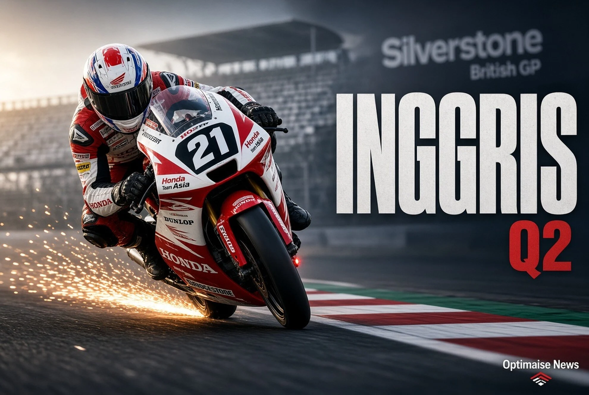Veda Ega Amankan Q2 Moto3 Inggris usai P3 Practice 2:09,639