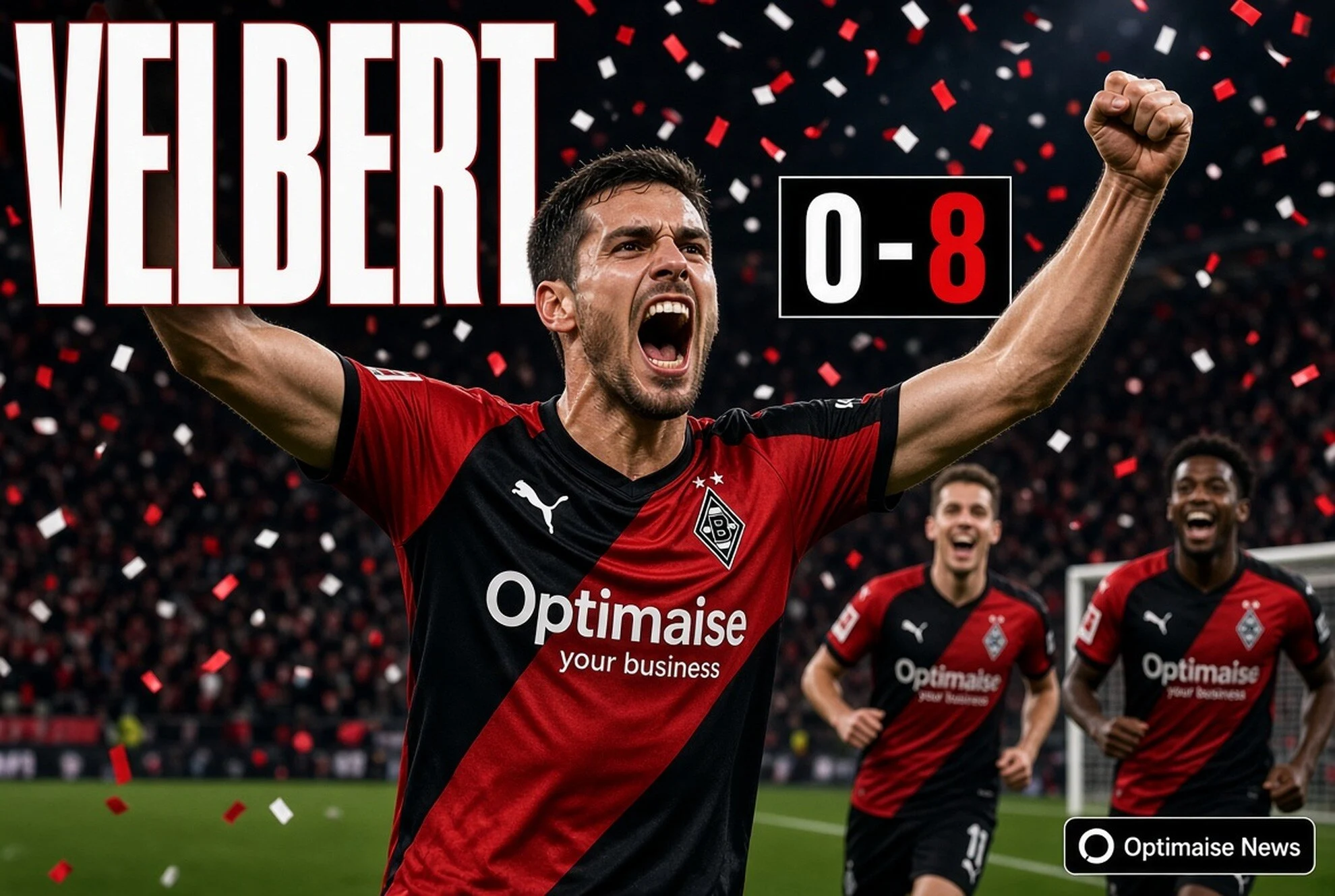 Velbert 0-8 Mönchengladbach di Persahabatan Brutal yang 0-8