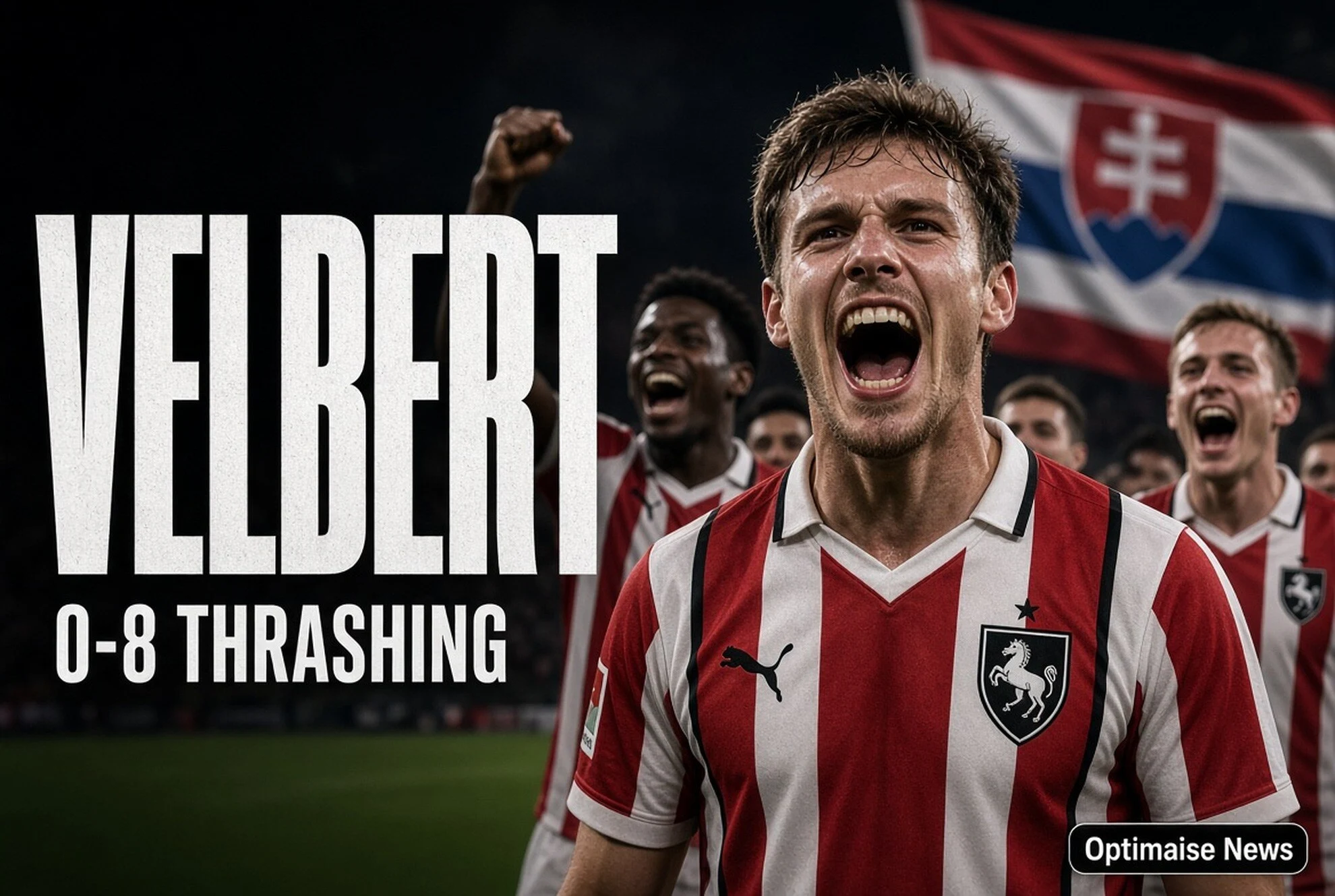 Velbert vs Mönchengladbach 0-8, Die Fohlen Banjiri Gawang Lawan 0-8