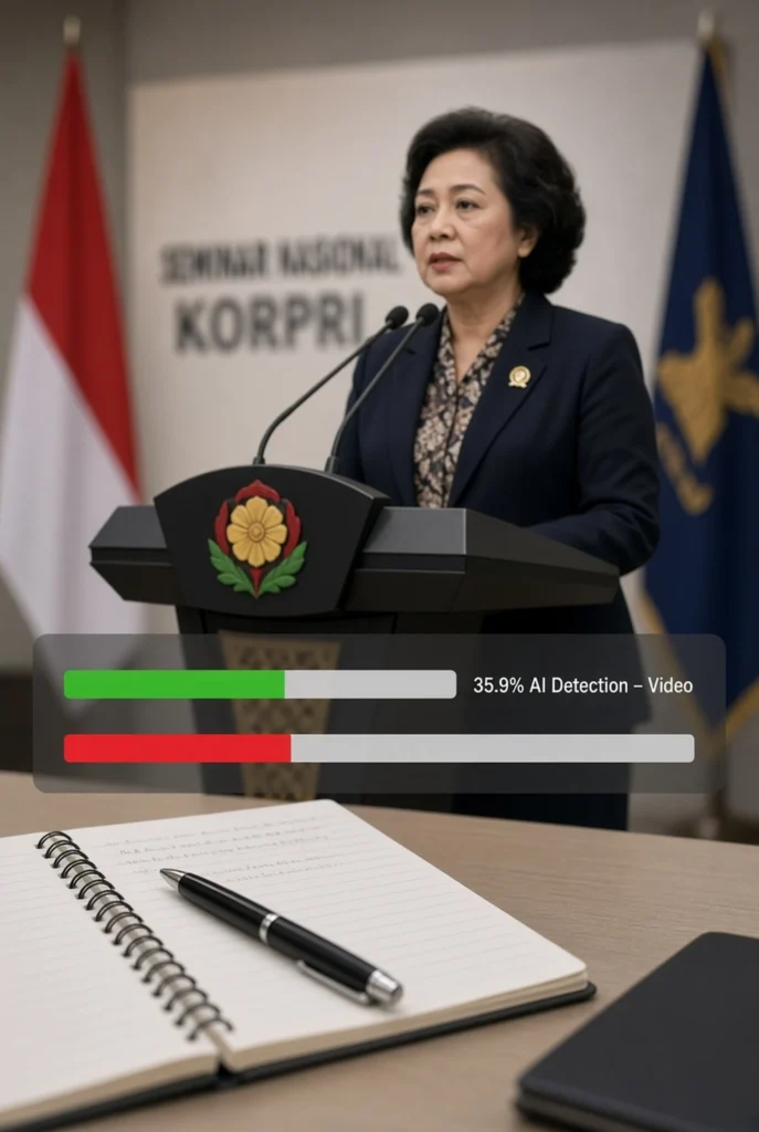 Rangkaian Hoaks AI dan Imbauan Verifikasi Resmi