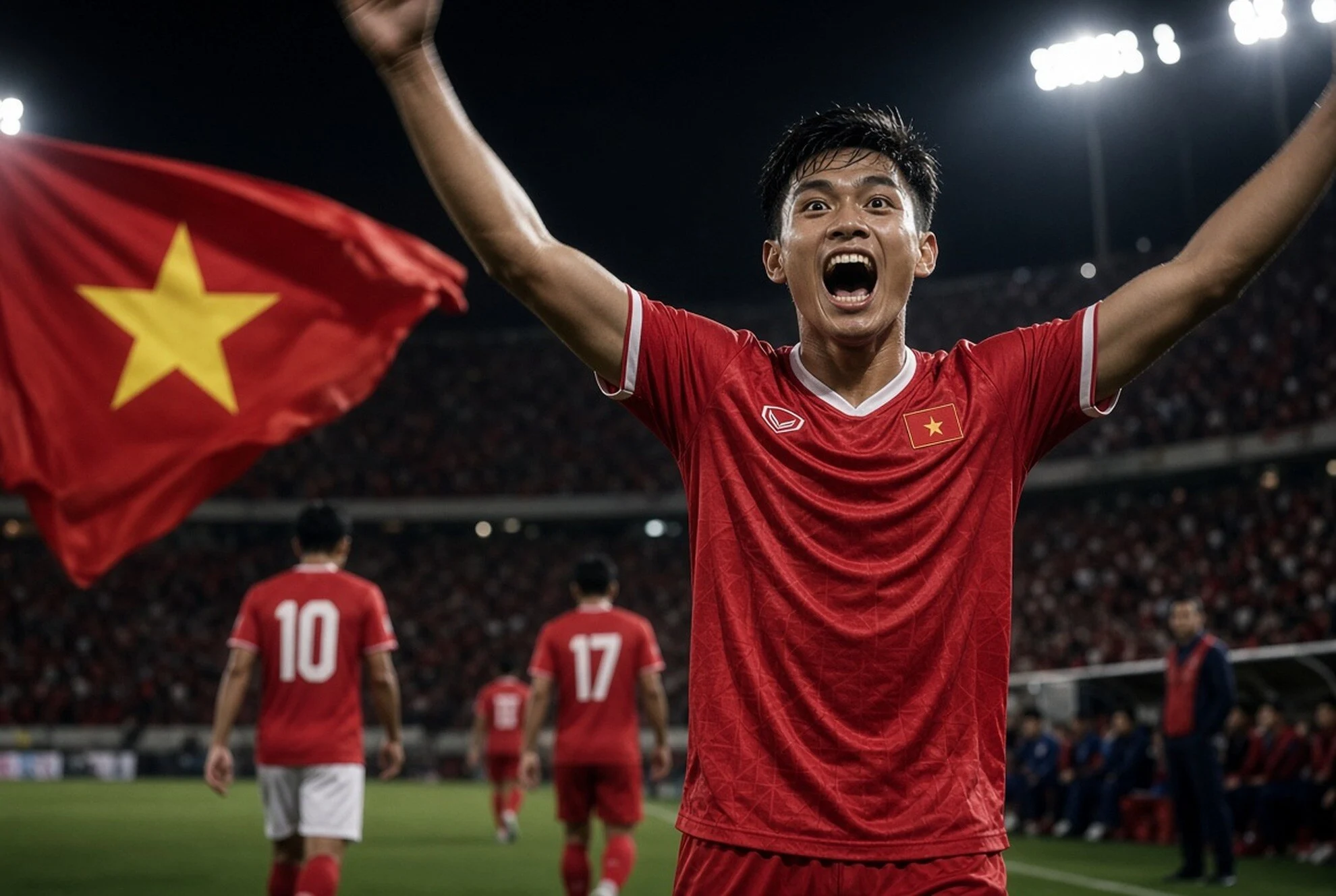 Vietnam vs Kamboja 3-1: Brace Bac Bawa Juara Grup A AFF