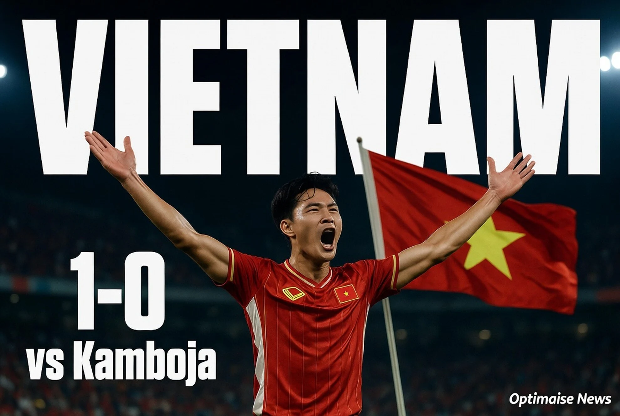 Vietnam vs Kamboja Unggul 1-0 di AFF 2026, Gol Bac Cetak di Hanoi