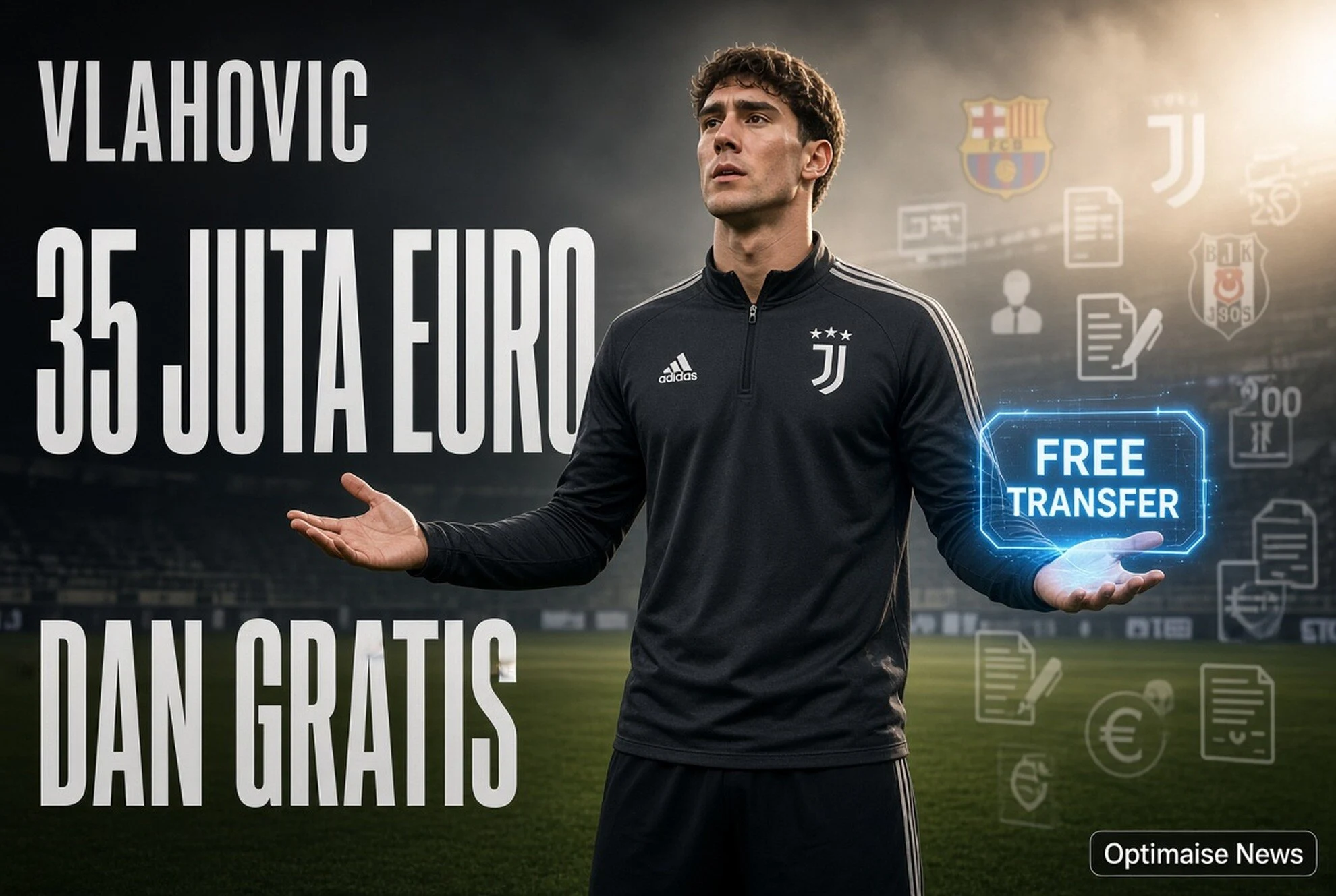 Vlahovic 35 Juta Euro dan 3 Alumni Real Madrid Jadi Gratis FC