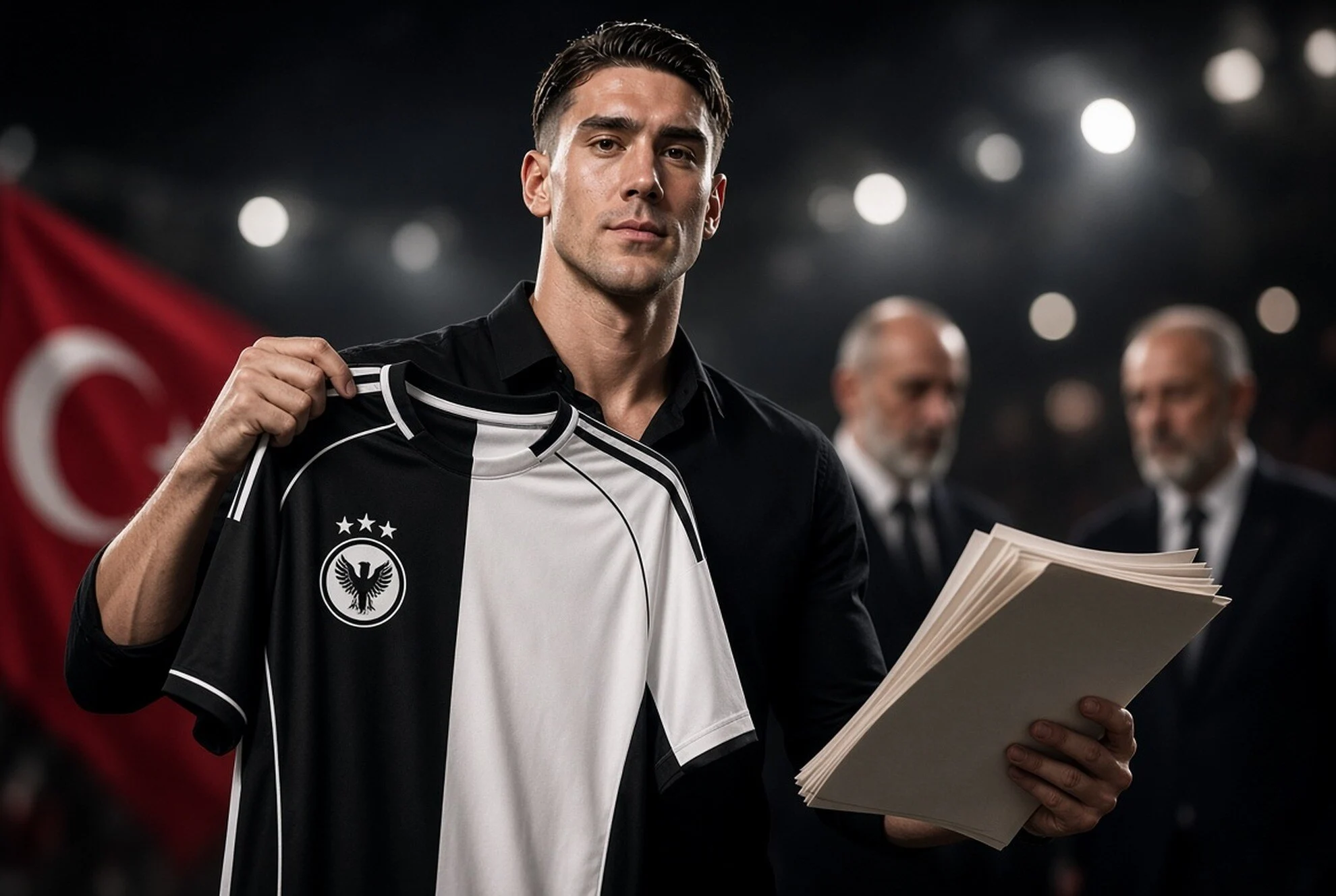 Vlahovic Gabung Besiktas dengan Gaji Turun dari 12 Juta ke 7,5 Juta