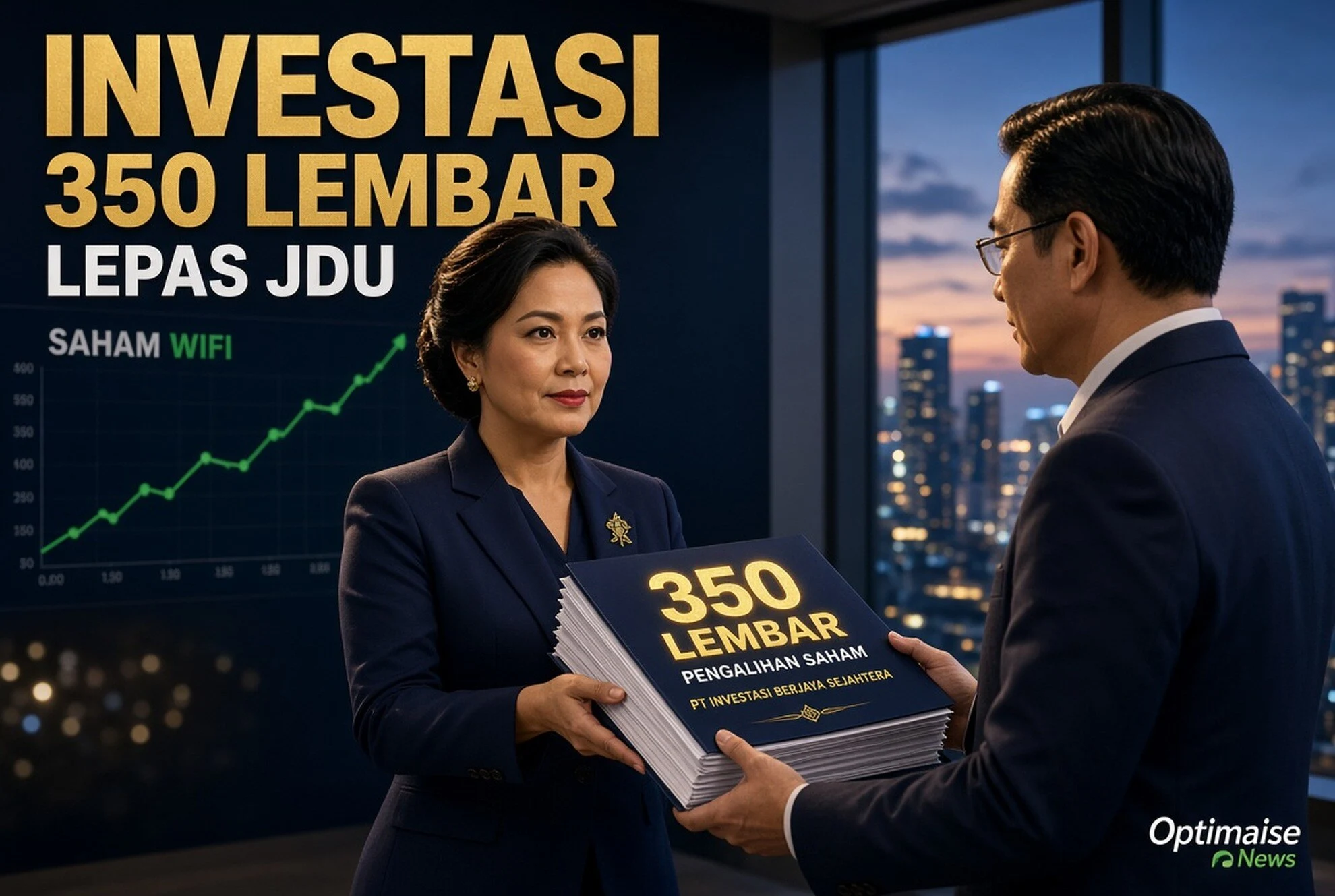 WIFI Lepas 350 Saham JDU ke Investasi Berjaya Sejahtera