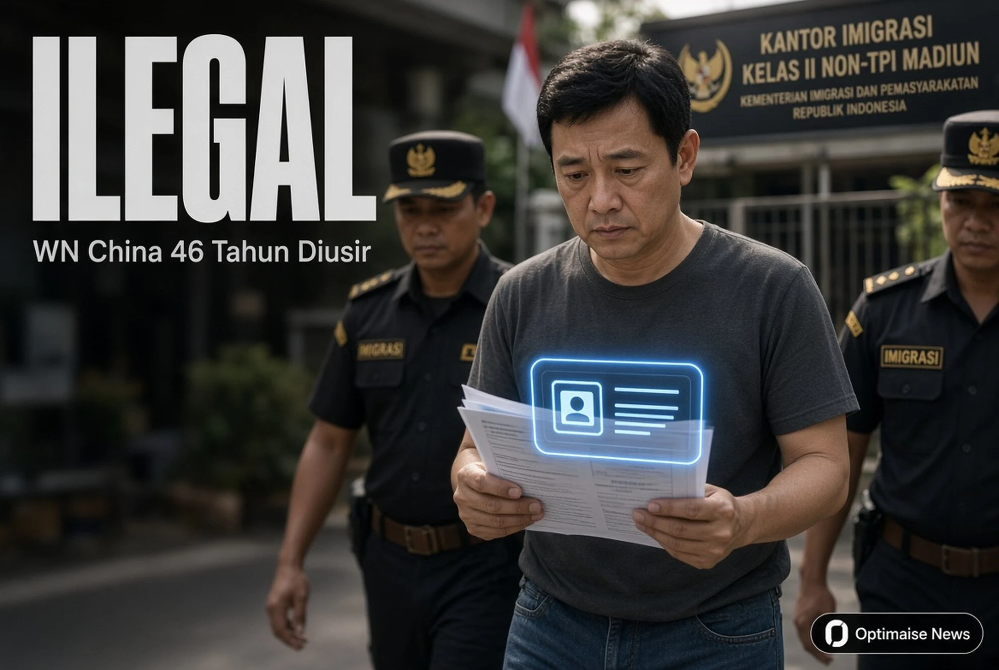 WN China 46 Tahun Diusir Usai Overstay Jadi Koki Ilegal