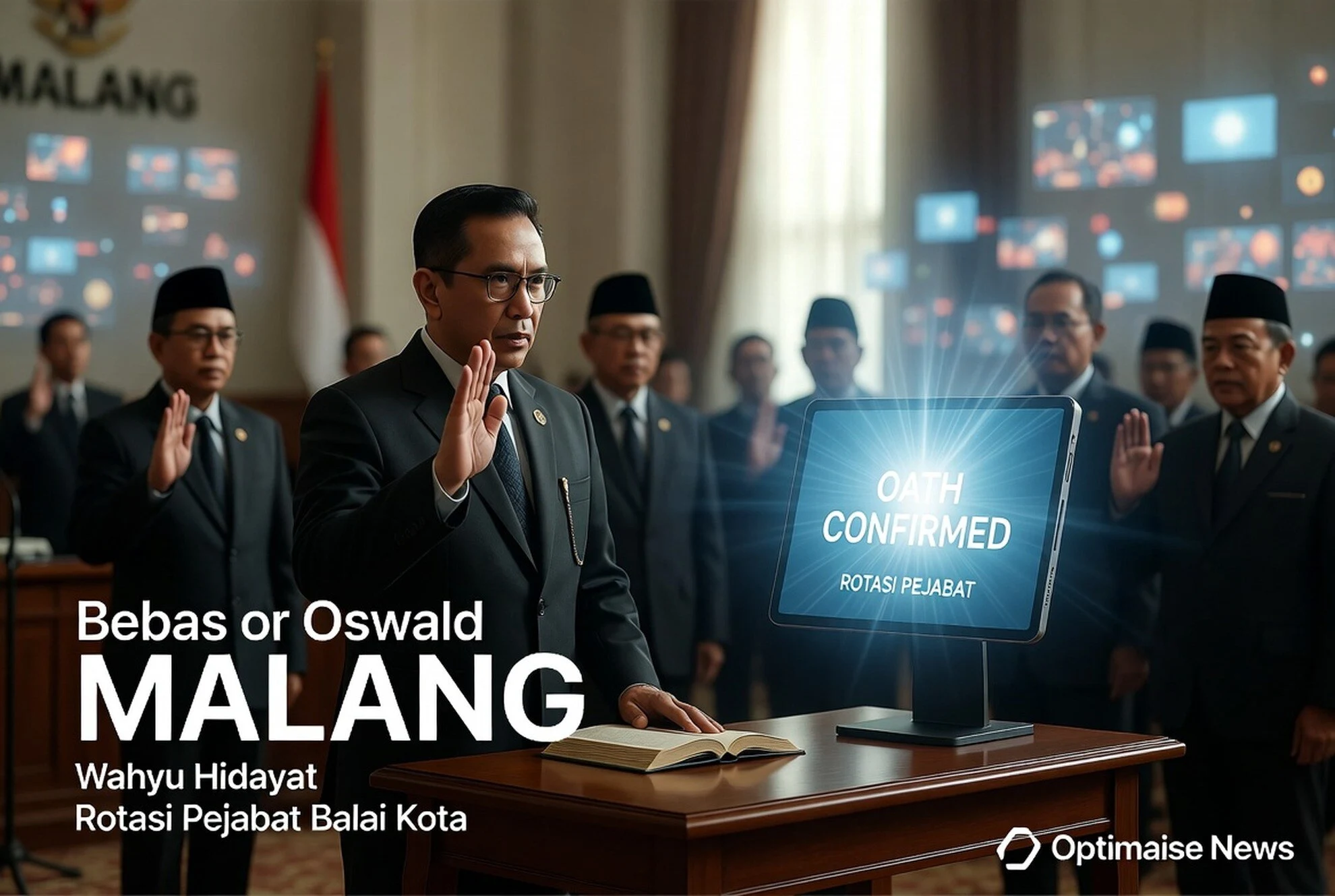 Wahyu Hidayat Rotasi Pejabat Balai Kota Malang