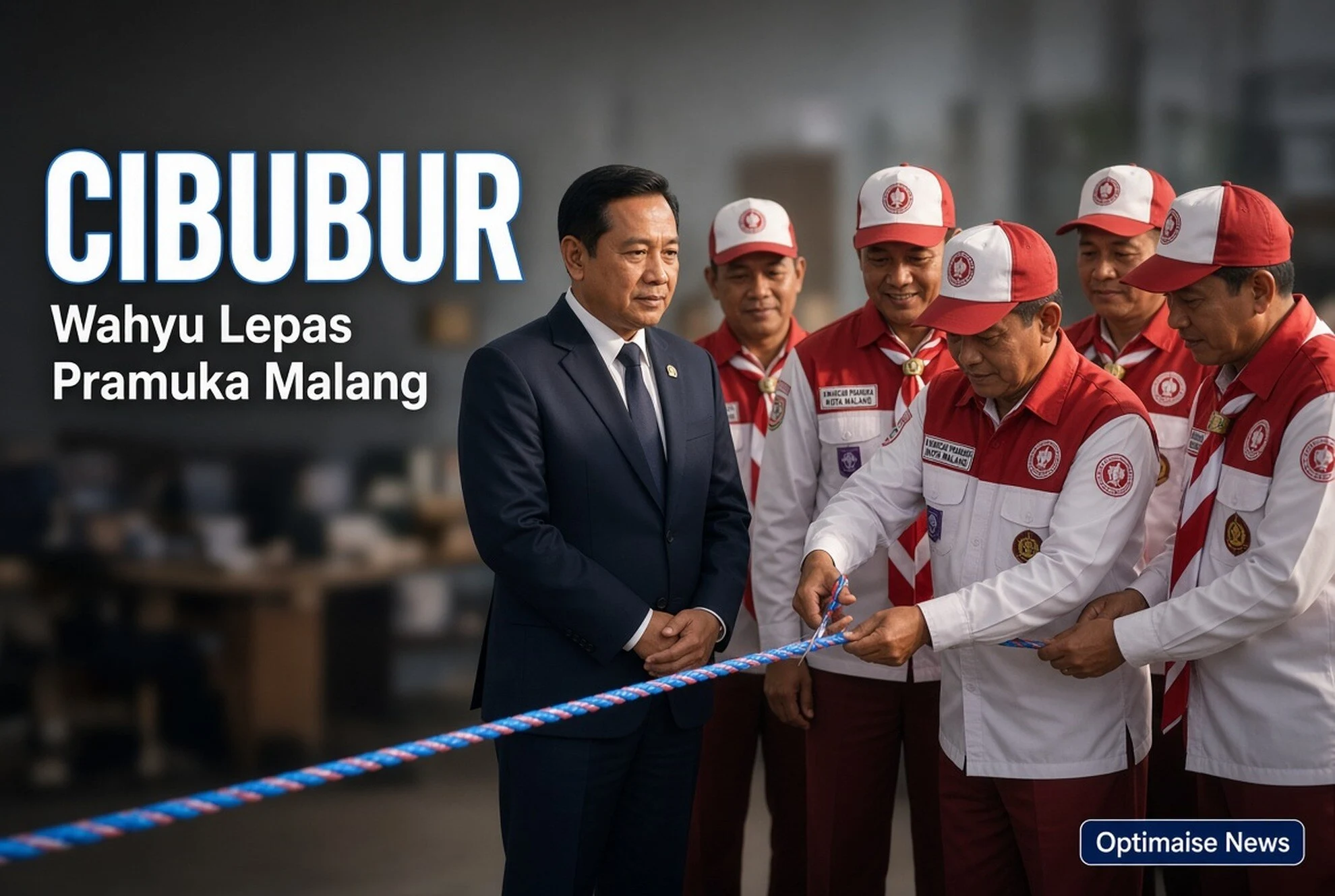 Wahyu Lepas Pramuka Malang Bawa Tari Topeng ke Jamnas Cibubur