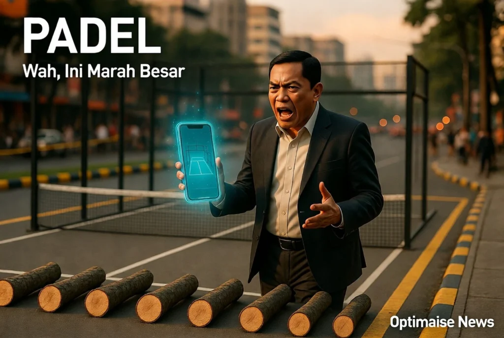 Walkot Bandung Marah Besar Usai 10 Pohon Ditebang di Lapangan Padel
