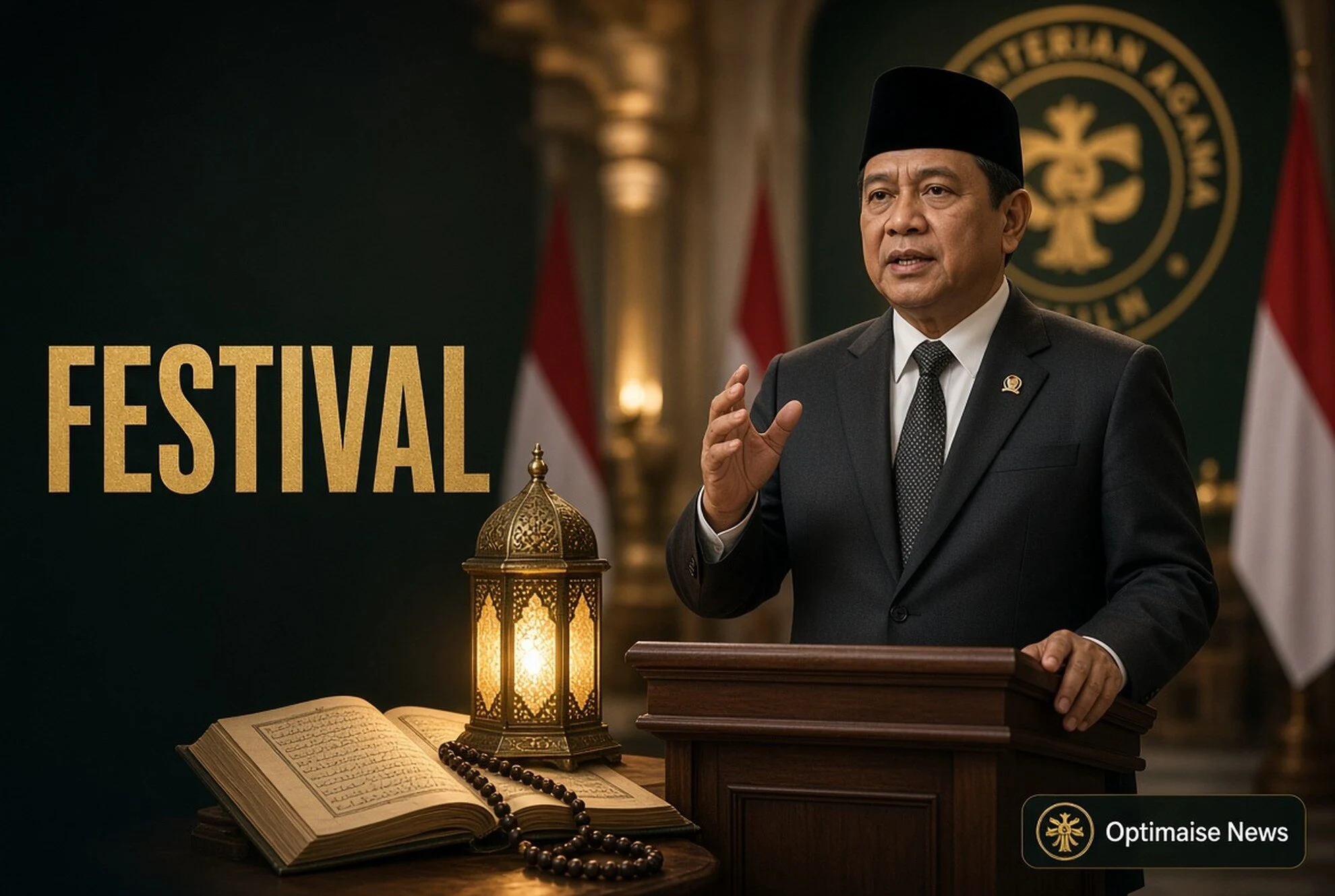 Wamenag: Al-Qur’an Sakral, Jangan Jadi Gimmick Miras di Festival