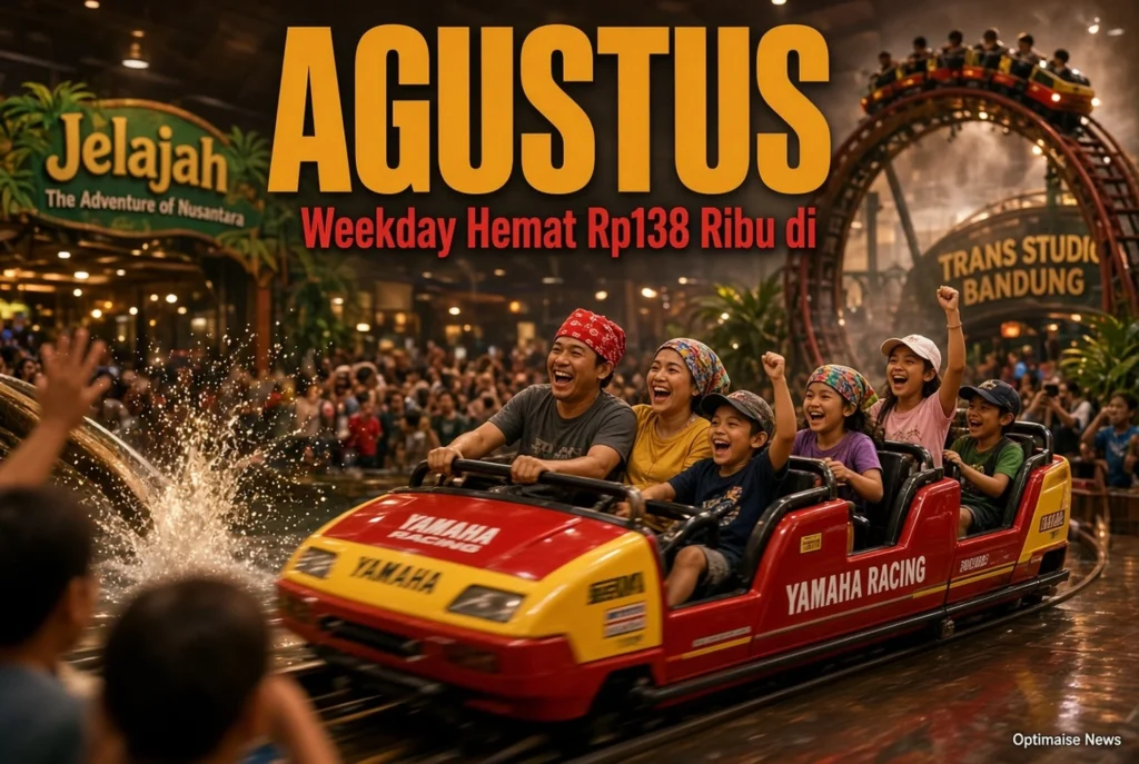 Weekday Hemat Rp138 Ribu di Trans Studio Bandung Agustus