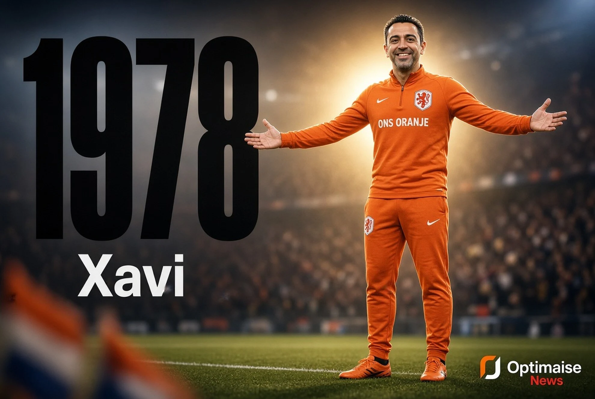 Xavi Pelatih Asing Pertama Oranje Sejak 1978