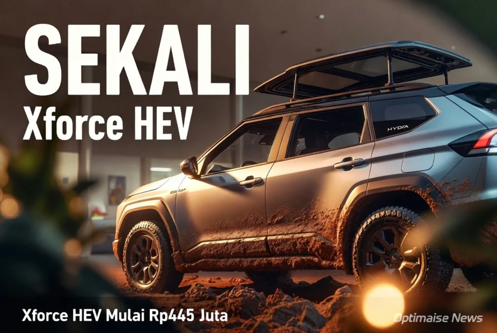 Xforce HEV Mulai Rp445 Juta, Tempuh >1.000 Km Sekali Isi
