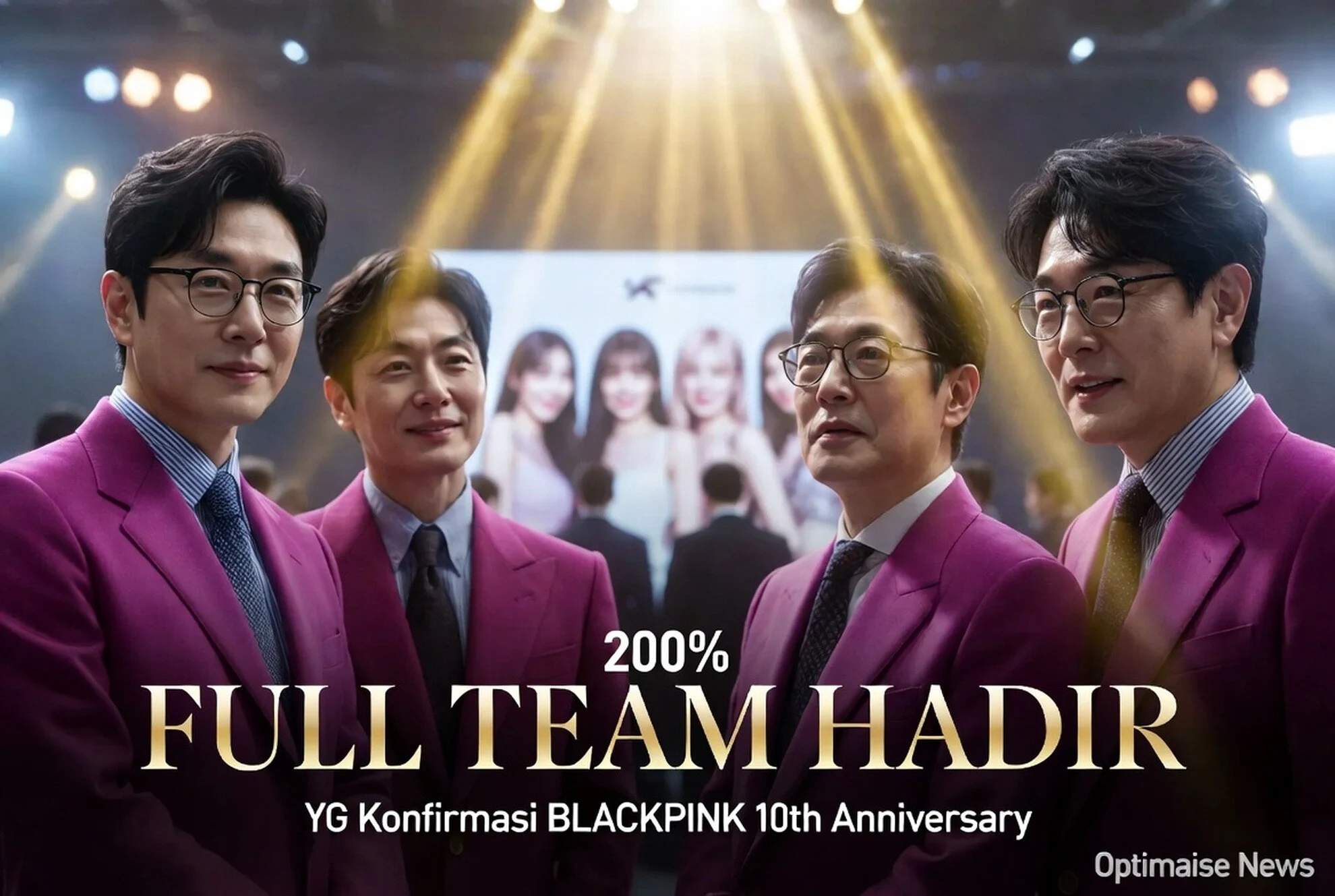 YG Konfirmasi BLACKPINK Full Team Hadir Anniversary ke-10