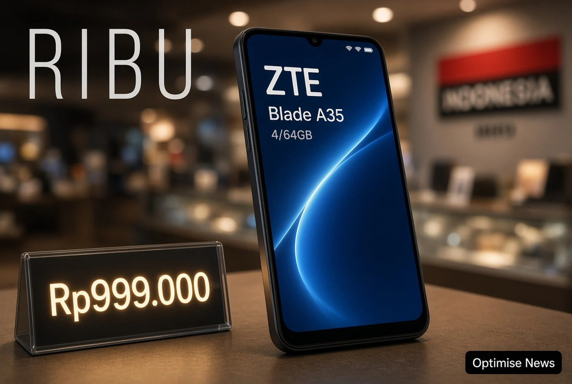 ZTE Terbaru & Baterai Luas Spesifikasi Rp900 Ribu