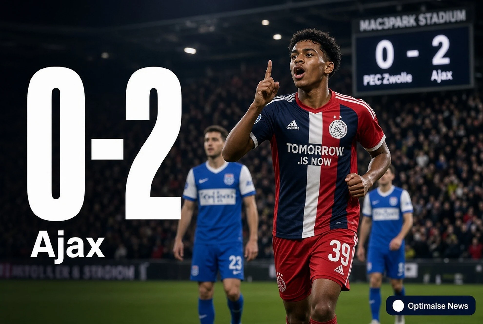 Zwolle vs Ajax 0-2: Ajax Menang lewat Gol Telat Pemain Cadangan