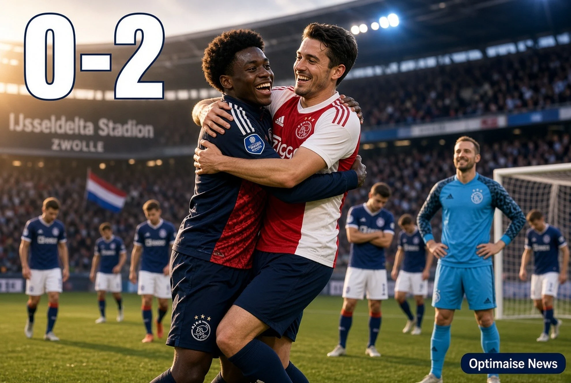 Zwolle vs Ajax 0-2: Gol Telat Pengganti Bungkam IJsseldelta