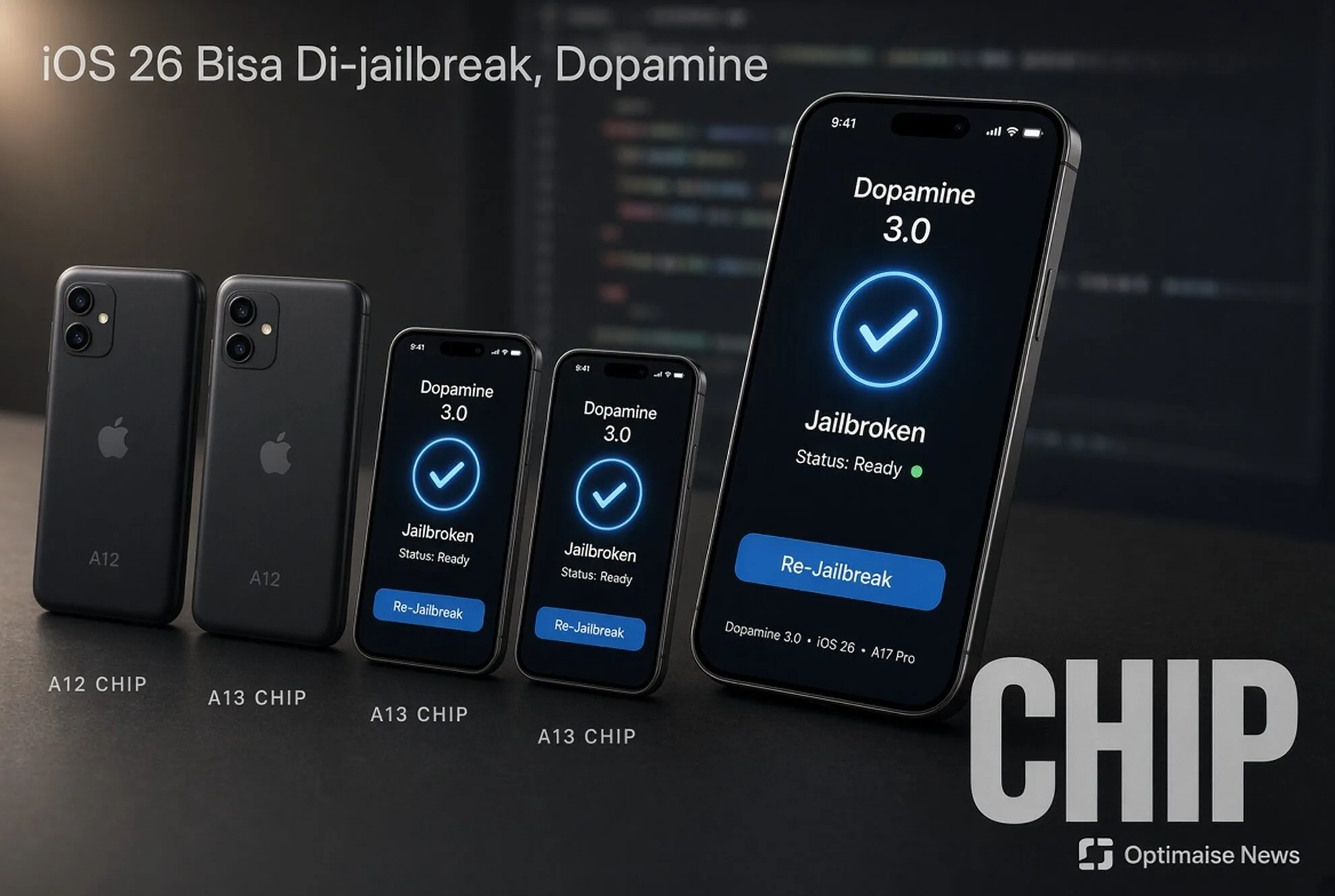 iOS 26 Bisa Di-jailbreak, Dopamine 3.0 Dukung Chip A12-A13