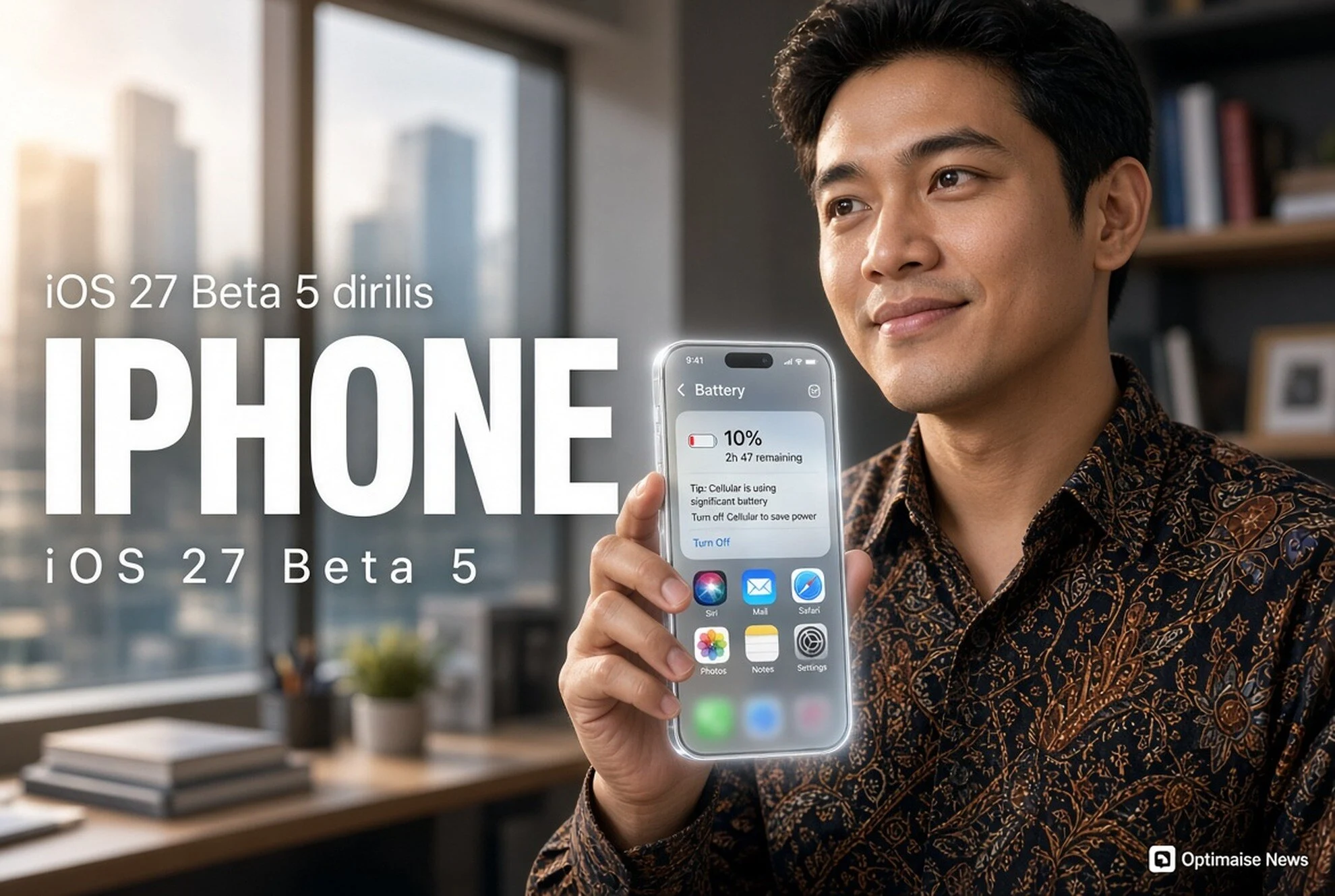 iOS 27 Beta 5 Dirilis Apple Usai Jeda Tiga Minggu di iPhone