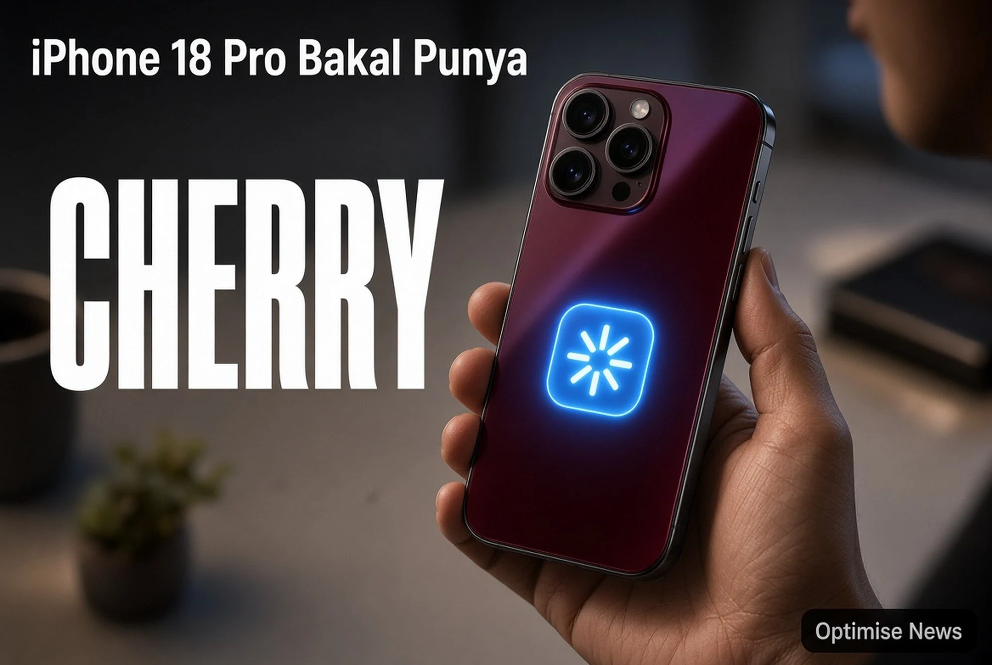 iPhone 18 Pro Bakal Punya Dark Cherry Red