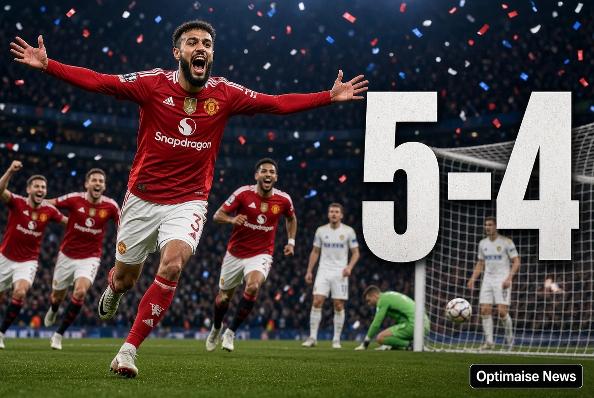 mu vs leeds Man Utd 5-4 Lewat Adjud Penalti di Croke Park